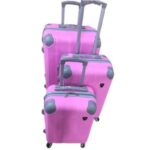 3pcs /3in1 Luxurious Fibre Suitcases (Set of 3pcs)