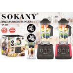 Sokany 5000 WATTS COMMERCIAL HEAVY DUTY BLENDER -2.5LTRS