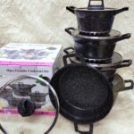 TC Sufuria Heavy Duty Non Stick Sufuria Set Black