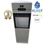 Nunix Dispenser, Double Door Hot And Cold Water Dispenser Z16C-Silver