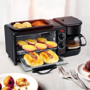 Sokany 3 In 1 Breakfast Oven, Grill And Coffee Maker