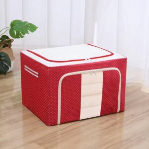 ZIPPED WARDROPE ORGANIZER/STORAGE BOX 100L
