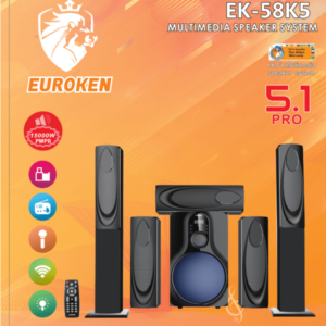 Euroken EK-58K5 5.1 Channel Super Bass Surround Speaker System