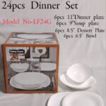 Redberry 24 pcs Dinner Set Goldline