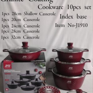 Redberry Granite Coating Cookware 10 pcs Set