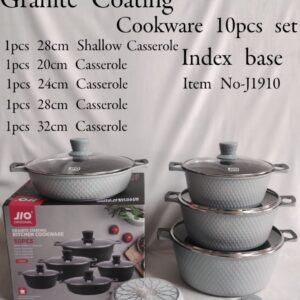Redberry Granite Coating Cookware 10 pcs Set
