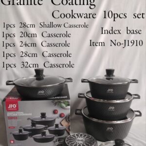 Redberry Granite Coating Cookware 10 pcs Set