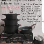 Redberry 13 pcs Cookware Set with Induction Base