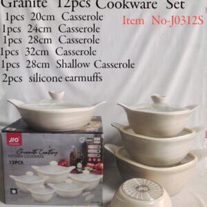 Redberry 12 pcs Cookware Set