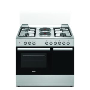SIMFER Cooker 4 Gas + 2 Electric, cylinder compartment - 9426SEI Semi inox in price in kenya