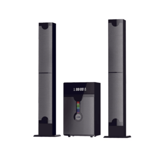 Euroken EK-985 4.1″ TALL BOYS HOMETHEATRE SPEAKER SOUND SYSTEM Black