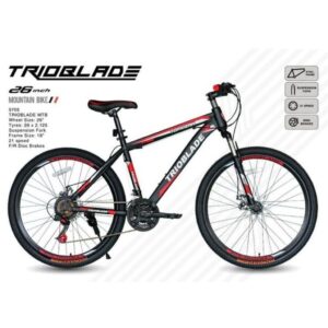 TRIOBLADE MOUNTAIN BIKE BICYCLE TRIOBLADE SIZE 26INCH