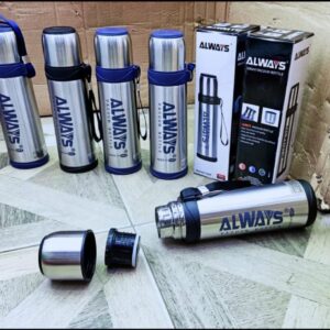 Always Stainless Steel Silver Thermos Flask- 500ml