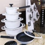 EDENBERG Cookware 12 Pcs Set