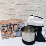 MASIDI Electric Hand Mixer With Bowl,Whisk Egg Beater Cake Baking