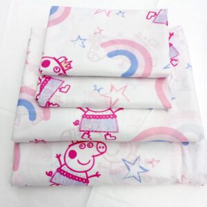 4pc Cotton Cartoon Bedsheets set