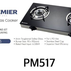 Premier PM517GS tabletop gas cooker