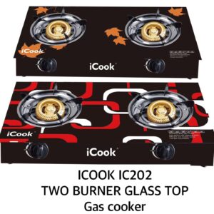 i-COOK ic203  Table Top Gas Cooker