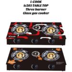 i-COOK Table Top Gas Cooker