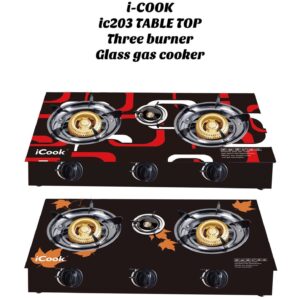 i-COOK Table Top Gas Cooker