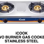  iCook  Two Burner Gas Cooker
