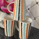 six-piece ceramic mug