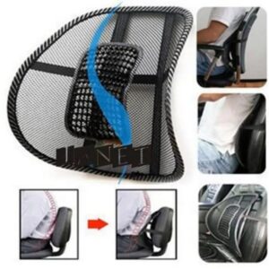 Air Flow Lumbar Support Cushion car Seat Supports Cushion waist pad Comfortable Mesh Chair Relief Lumbar Back Pain Support