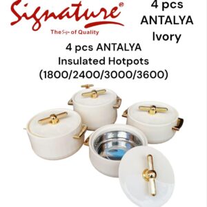 Signature Antalya Insulated Hotpots 4PCS