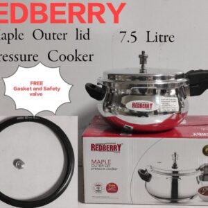 Redberry Aluminium Maple Pressure Cooker- 7.5 Ltrs