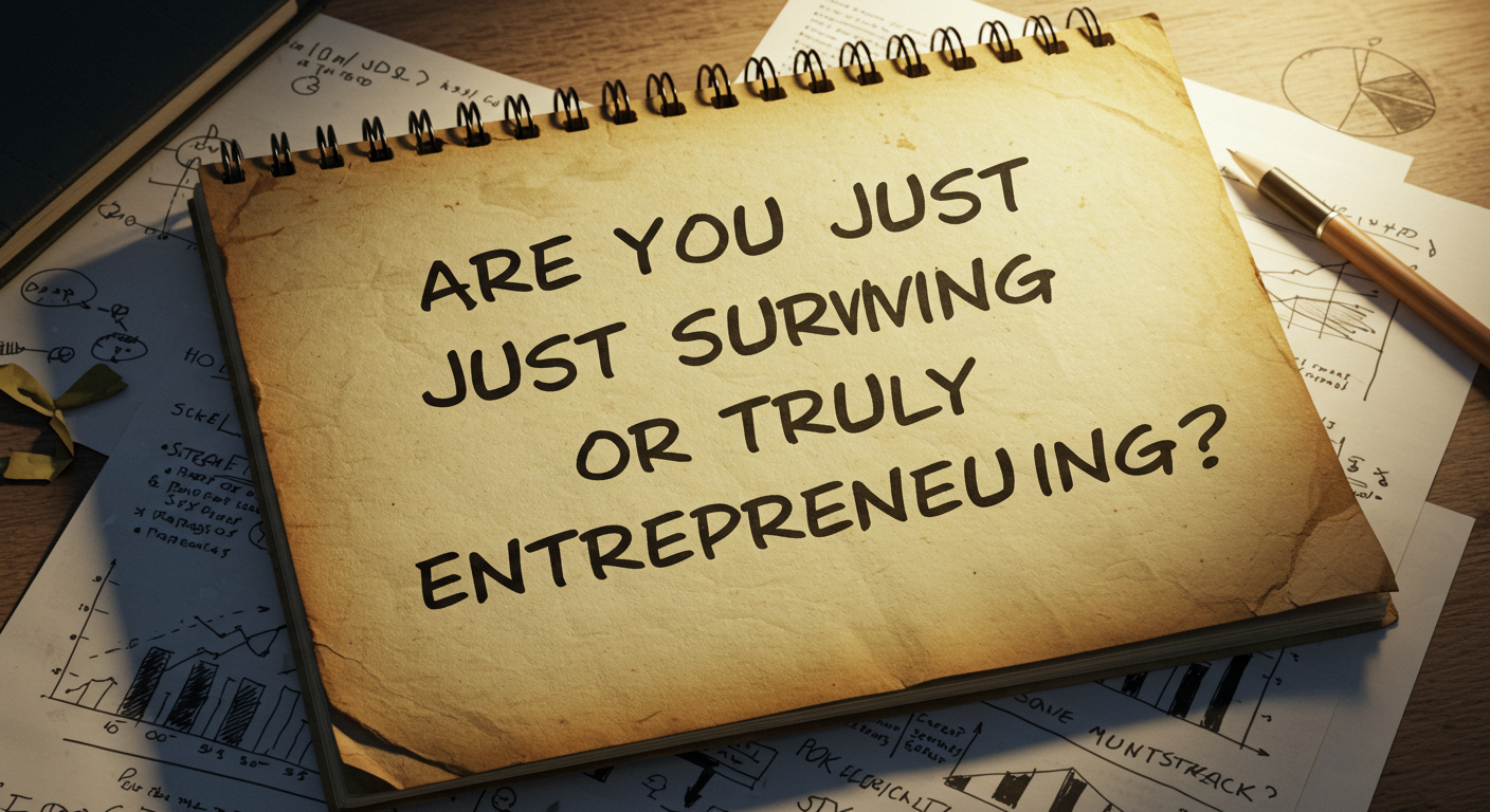 ARE YOU JUST SURVIVING OR TRULY ENTREPRENEURING?